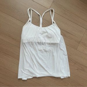 Lululemon White Tank